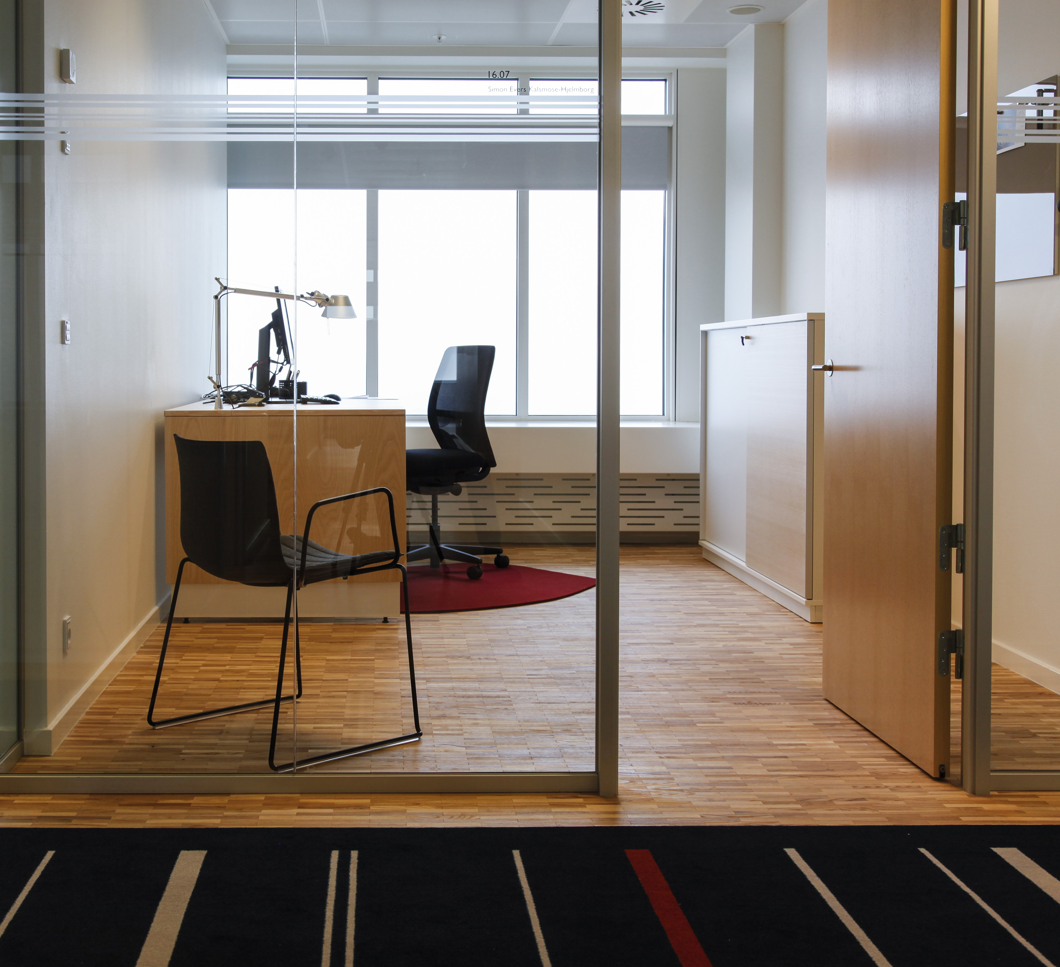 Beck Bruun -7.bordskærm i filt